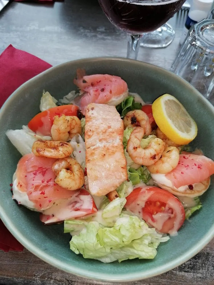 Salade Au 2 Saumons